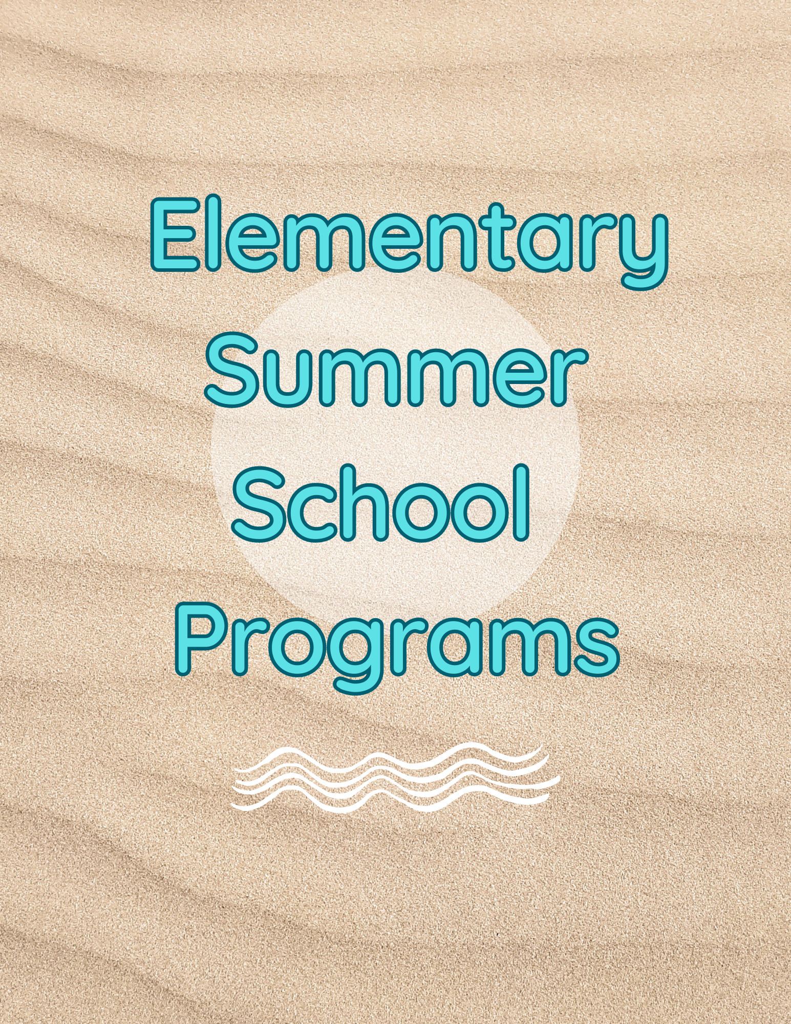 Elementary Summer School Programs